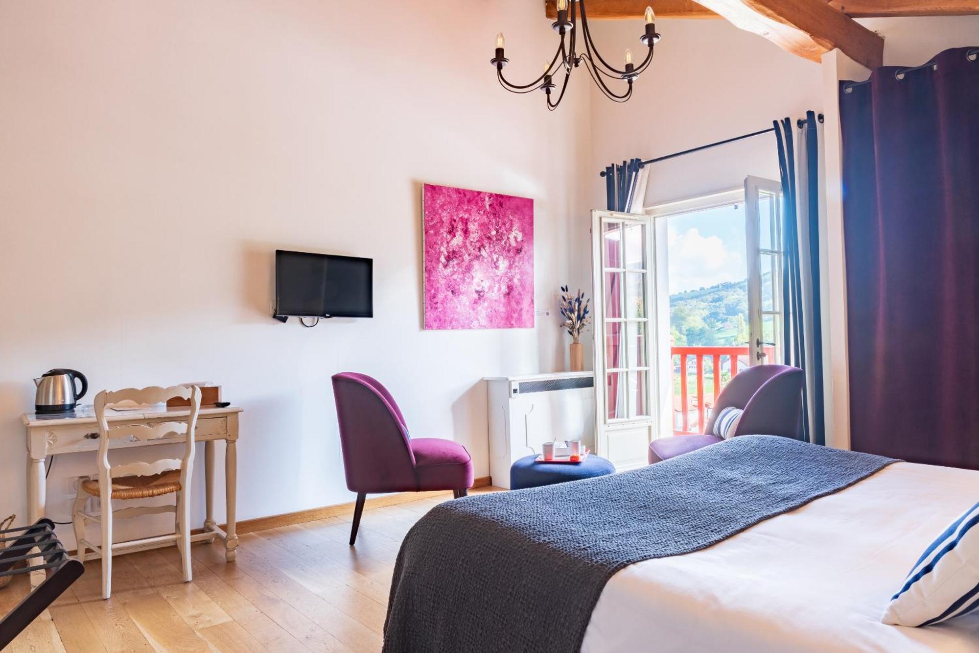 Hotel Restaurant & Spa La Maison Oppoca Ainhoa Bilik gambar